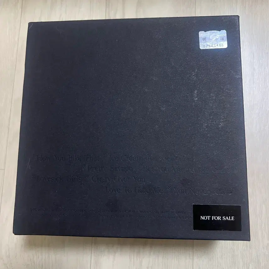 [BUNJANG] BLACKPINK The Album Signed Album Jisoo Jennie Rosé Lisa / 블랙핑크 싸인 앨범 더 앨범 지수 제니 로제 리사