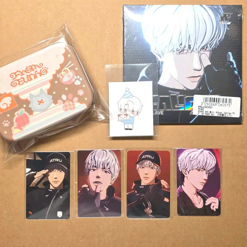 [BUNJANG] PLAVE EUNHO Photocard Bundle Set (Lucky Draw, CGV, Birthday Tin Case, ID Pass) / PLAVE 플레이브 더현대 유튜브 케타포 미공포 CGV포카(은호) &amp; 생일틴케이스