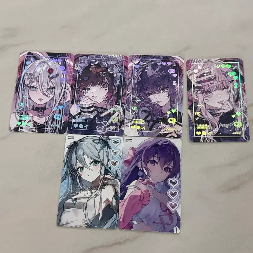 [BUNJANG] Project SEKAI Kanade Mafuyu Ena Mizuki Photocard Set / 프세카 프로젝트 세카이 카나데 마후유 에나 미즈키 포카