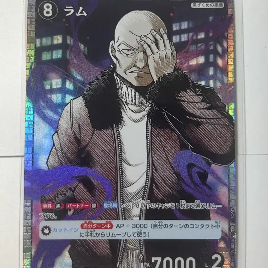 [BUNJANG] Detective Conan Card Game TCG Vol. 6 Crossing Blades Rum SR / 명탐정 코난 카드 게임 tcg 6탄 교차하는 칼날 럼 sr