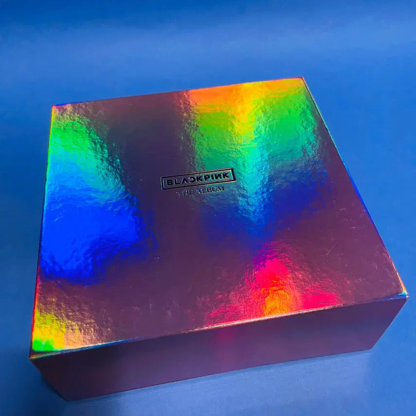 [BUNJANG] Blackpink - The Album (Pink Hologram Version) Full Set with Photocard / [중고음반/CD] 블랙핑크 Blackpink 1집 - The Album (핑크홀로그램 Ver. 포토카드 포함 풀구성)