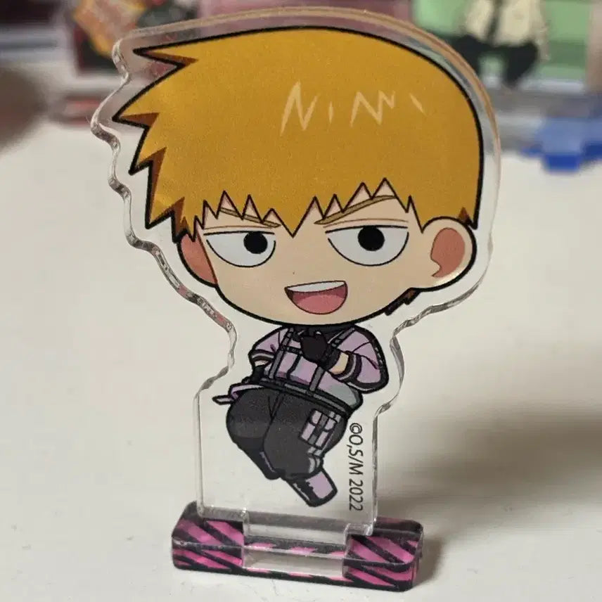 [BUNJANG] Mob Psycho 100 Reigen Mini Acrylic Standee / 모브사이코100 레이겐 미니 아크릴스텐드