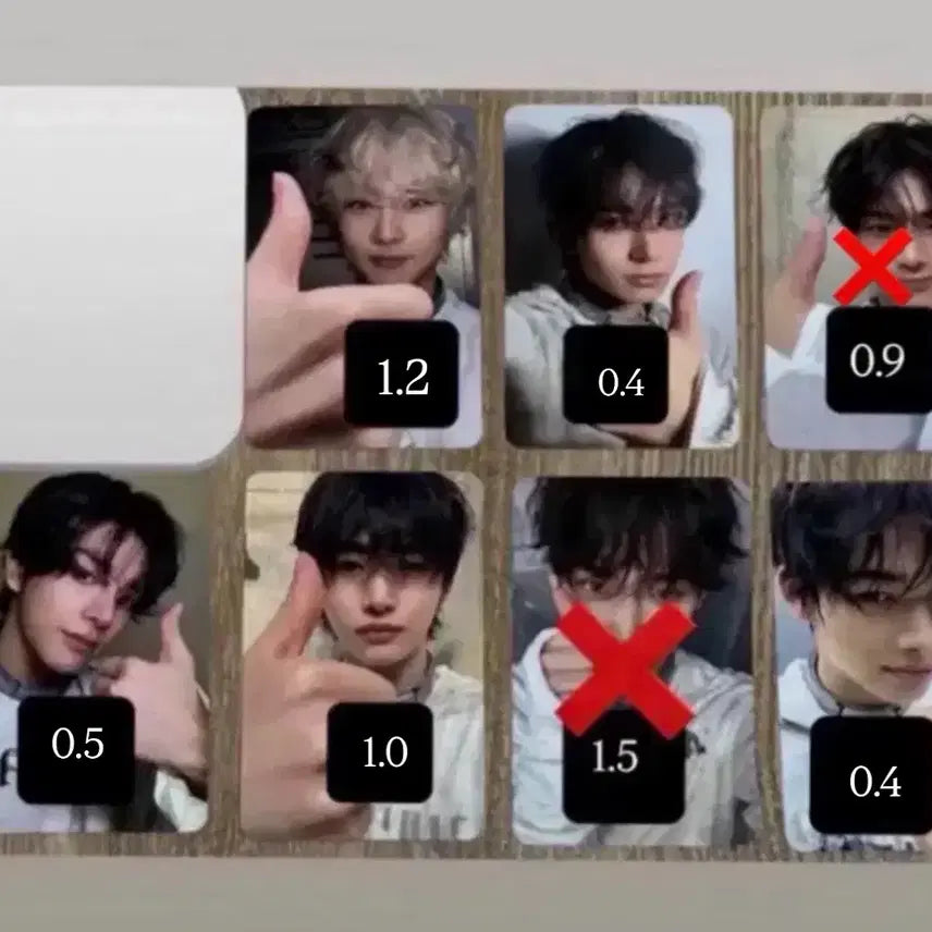 [BUNJANG] Enhypen Jungwon Heeseung Jay Jake Sunghoon Sunoo Ni-ki Birthday Photocard Set / enhypen 엔하이픈 정원 희승 제이 제이크 성훈 선우 니키 밷디 쇼케 역조공 포카