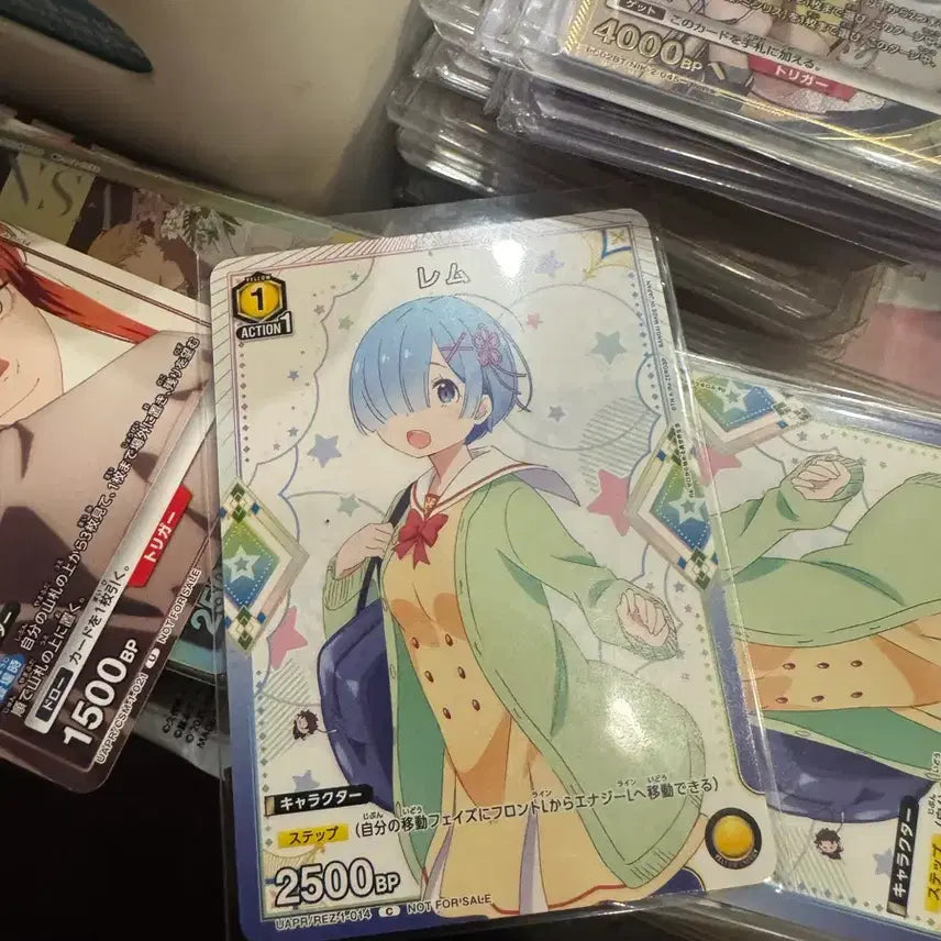 [BUNJANG] Re:Zero Union Arena Rem Promo Card / 리제로 유니온아레나 렘 프로모카드 상태굳~