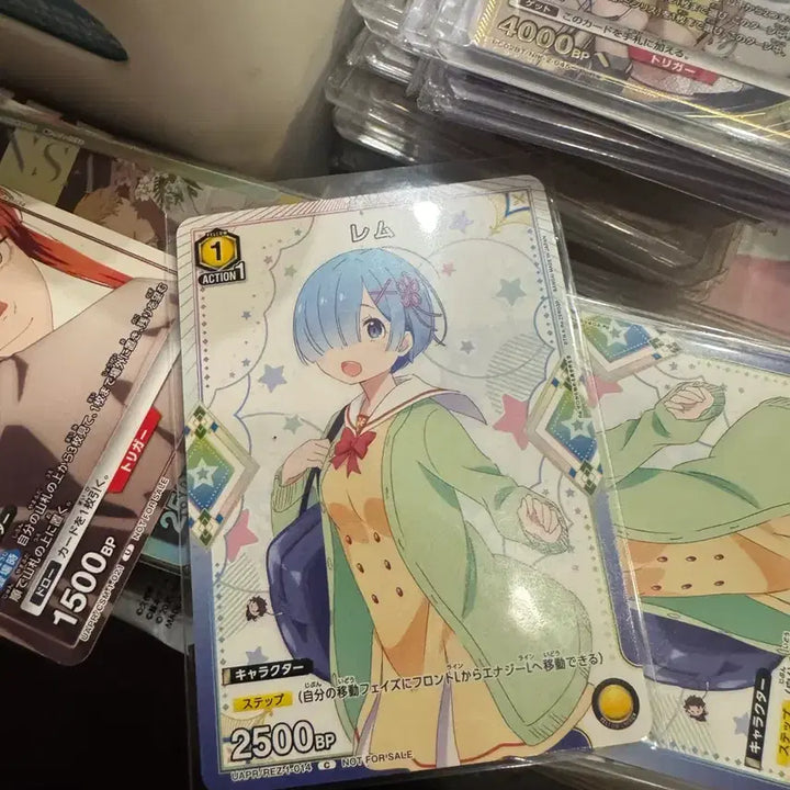 [BUNJANG] Re:Zero Union Arena Rem Promo Card / 리제로 유니온아레나 렘 프로모카드 상태굳~