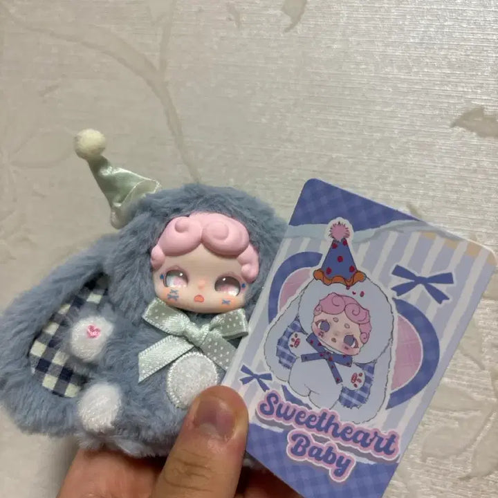 [BUNJANG] Bamtoki Mini Plush Keychain / 밤토끼 미니 인형 키링