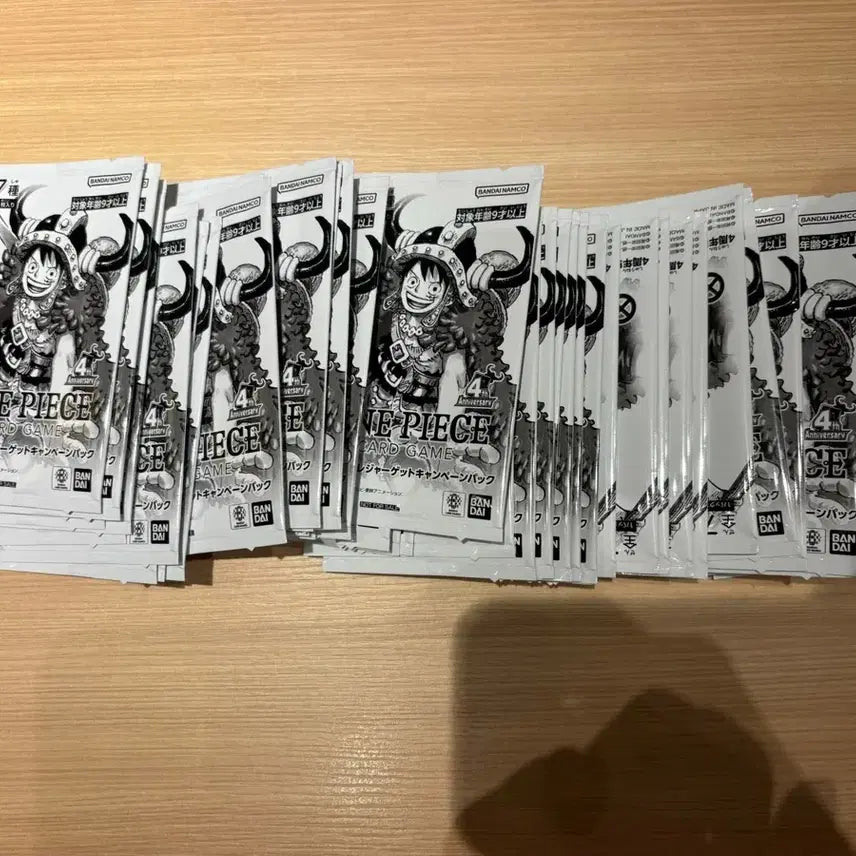 [BUNJANG] One Piece Card 4th Anniversary Campaign Promo Pack (Bundle of 5) / 원피스 카드 4주년 캠페인 프로모 팝니다.(5개 묶음판매)