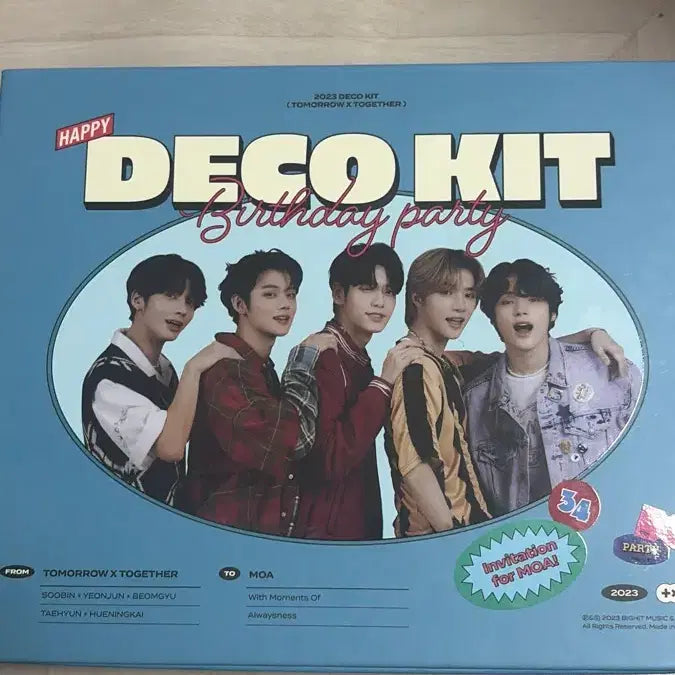 [BUNJANG] TXT 2023 DECO KIT Album / 투바투 2023 DECO KIT 앨범