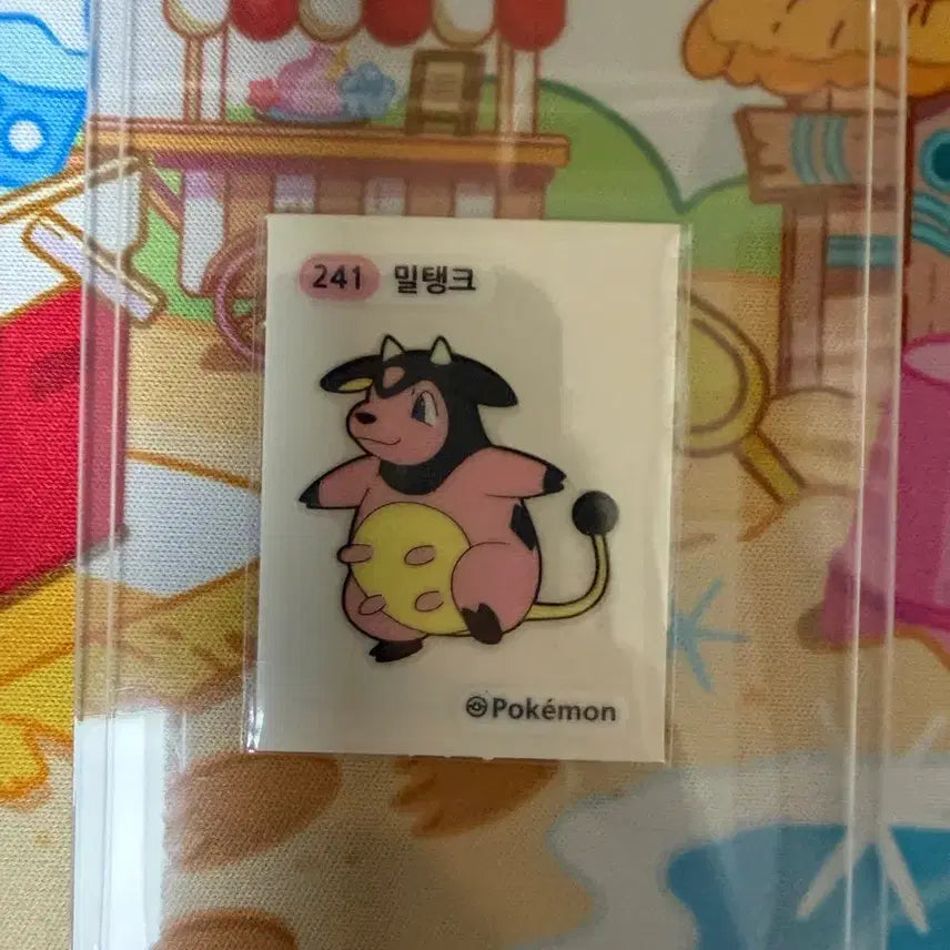 [BUNJANG] Pokemon Stiker - Miltank / 포켓몬스터 띠부씰 - 밀탱크