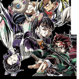 [BUNJANG] Demon Slayer: Mugen Train Arc Endroll Illustration Card - Set 1 / 귀멸의 칼날 무한성편 엔드롤 일러스트 카드 제1탄