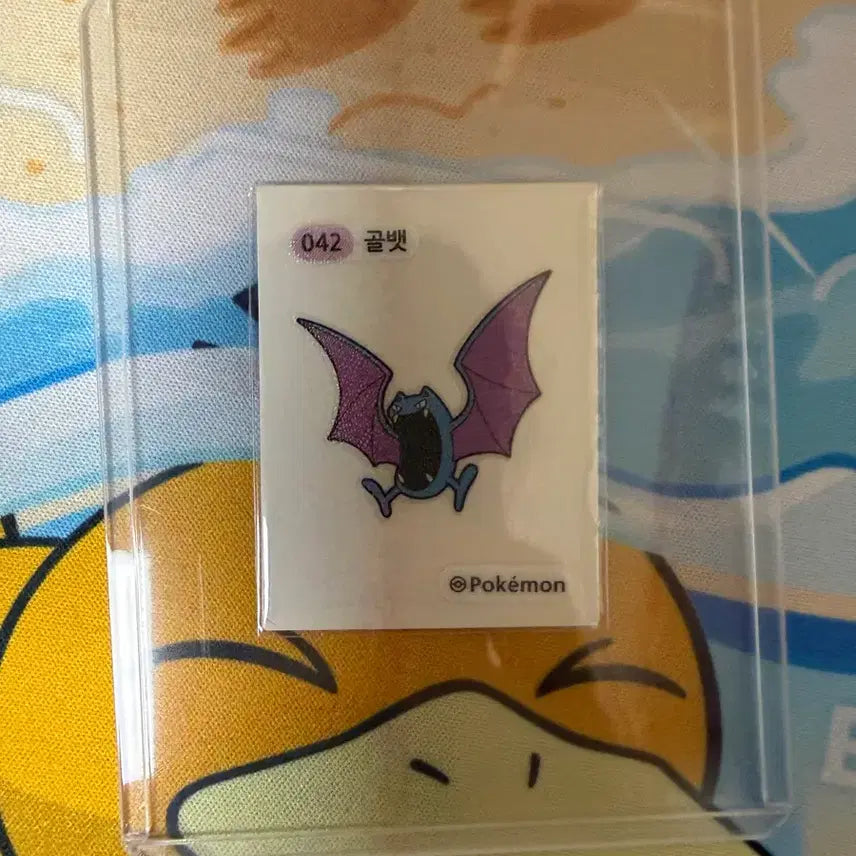 [BUNJANG] Pokemon Sticker - Golbat / 포켓몬스터 띠부씰 - 골뱃