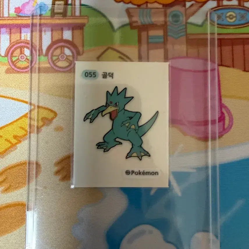 [BUNJANG] Pokemon Sticker - Golduck / 포켓몬스터 띠부씰 - 골덕