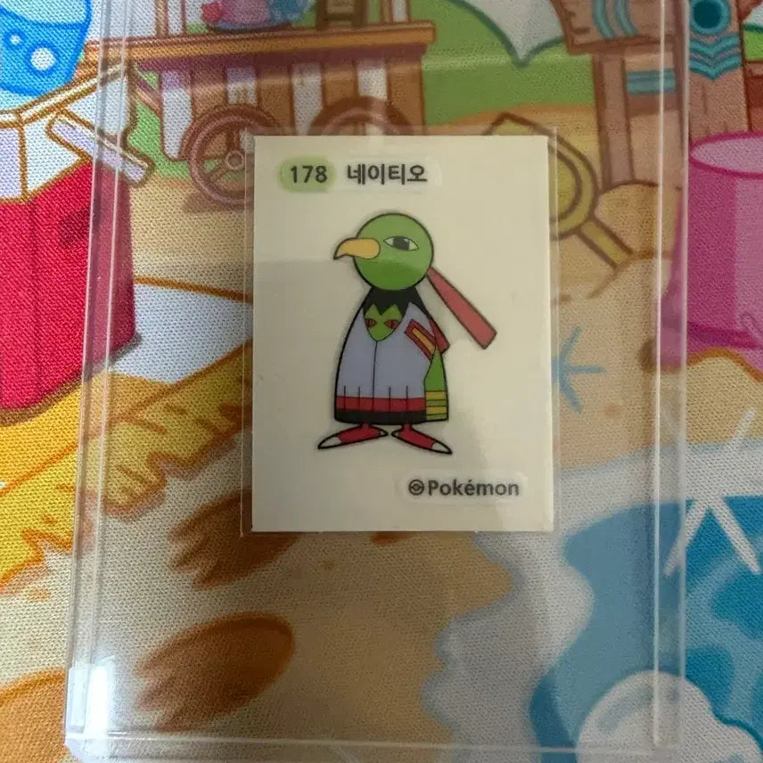 [BUNJANG] Pokemon Sticker - Nati / 포켓몬스터 띠부씰 - 네이티오