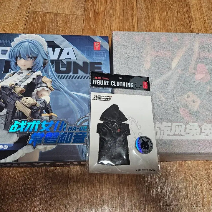 [BUNJANG] Snail Shell Toki &amp; Kazune (Tactical Maid) + Hood Jumper (Black) + Cyclone Bunny / 스네일쉘 토키와 카즈네(택티컬 메이드)+후드 점퍼(블랙)+사이클론 버니