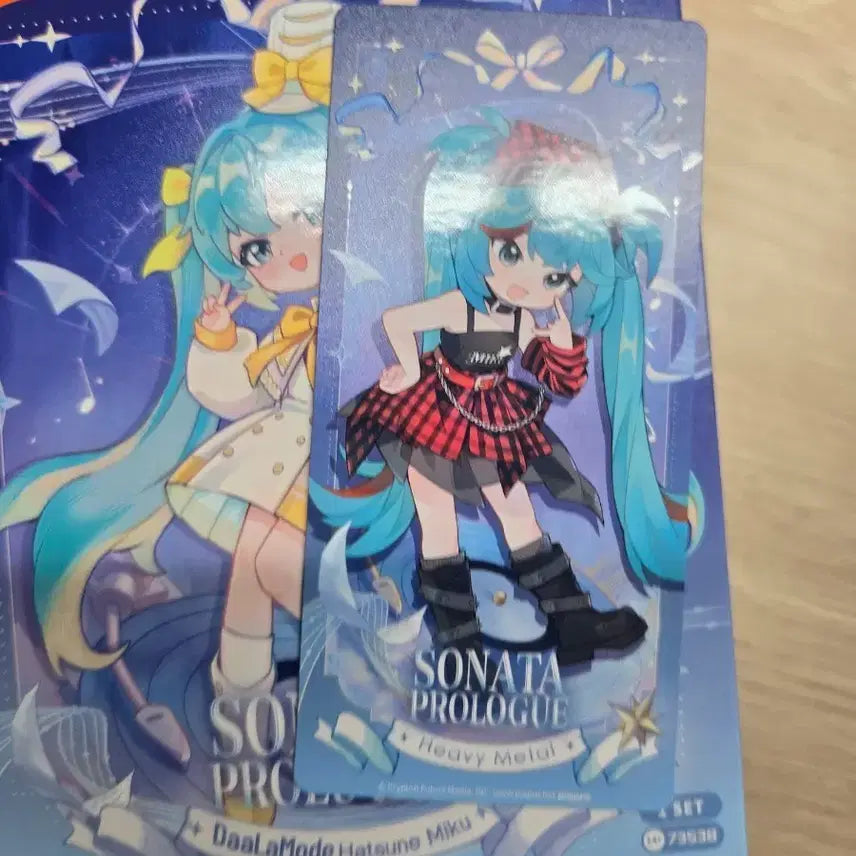 [BUNJANG] Miku Sonata Prologue Metal Look Ver. Figure / 미쿠 소나타 프롤로그 메탈룩