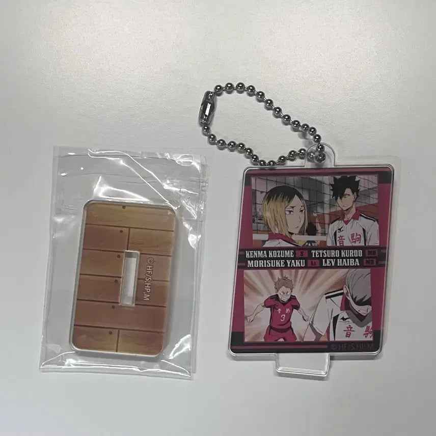 [BUNJANG] Haikyuu!! Kenma Kozume &amp; Tetsuro Kuroo Keychain Set / 하이큐 켄마 쿠로오 키링