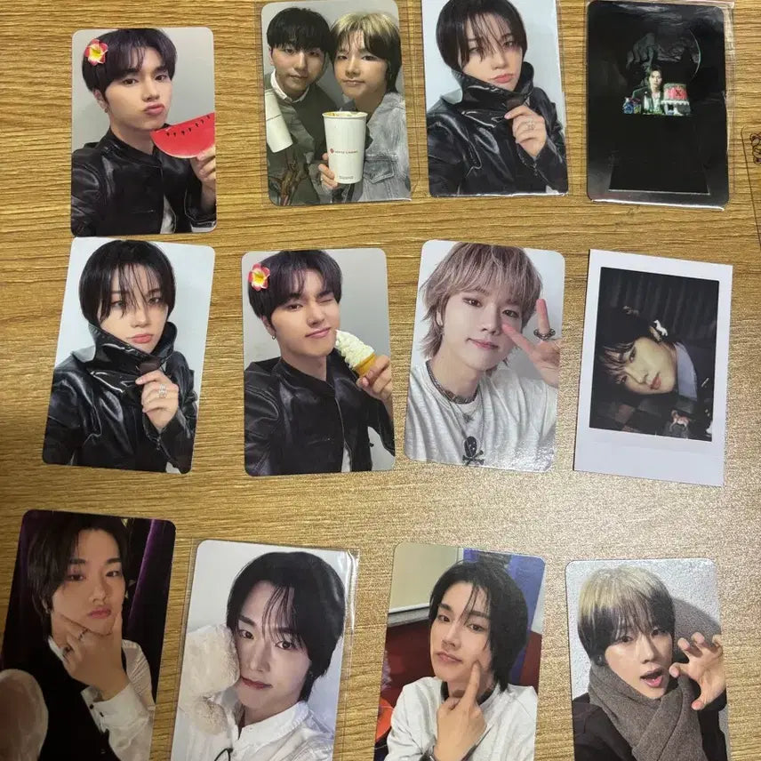 [BUNJANG] X1DYZ Jeongsu Photocard Bundle Set (12 pcs) / 엑디즈 정수 포카 12장 일괄