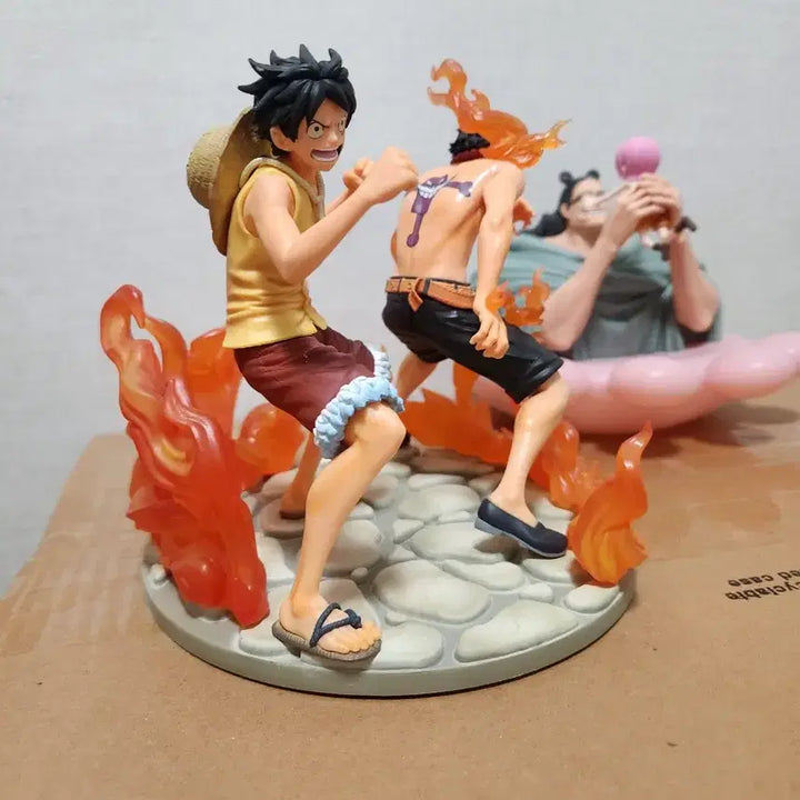 [BUNJANG] Ichiban Kuji Law Luffy &amp; Ace Figure Set / 제일복권 라원 루피&amp;에이스