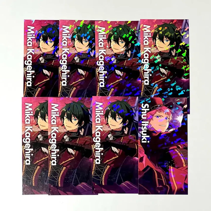 [BUNJANG] Ensemble Stars Valkyrie Mika Shu Illustration Card Bundle Set / 일괄) 앙스타 발키리 미카 슈 카페 싸인 통상 일러스트 카드 앙상블 스타즈