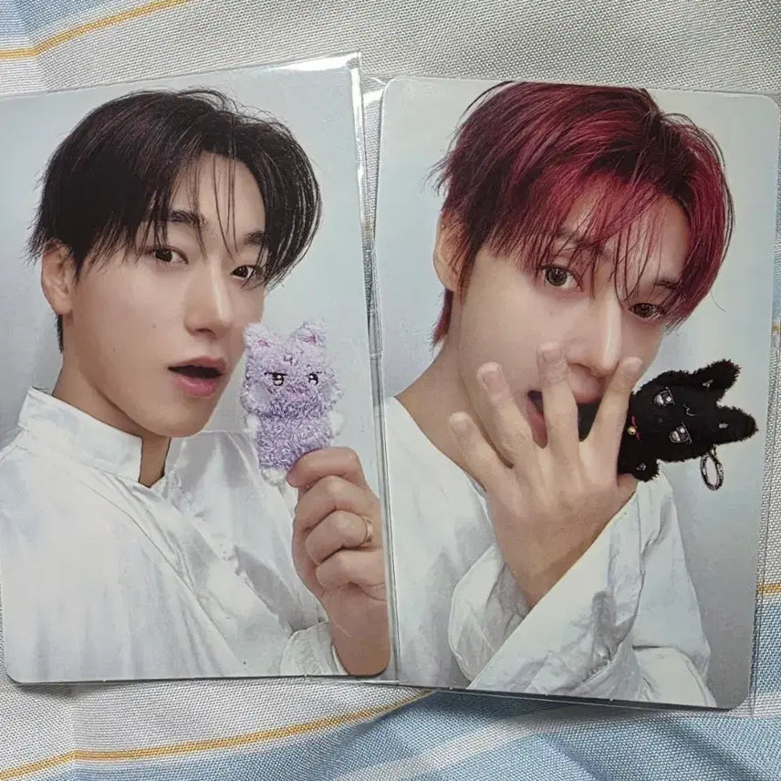 [BUNJANG] Ateez San Wooyoung Photocard Set / 애니티즈 최산 우영 세트 ( 에이티즈 포카 포토카드 ) ateez aniteez
