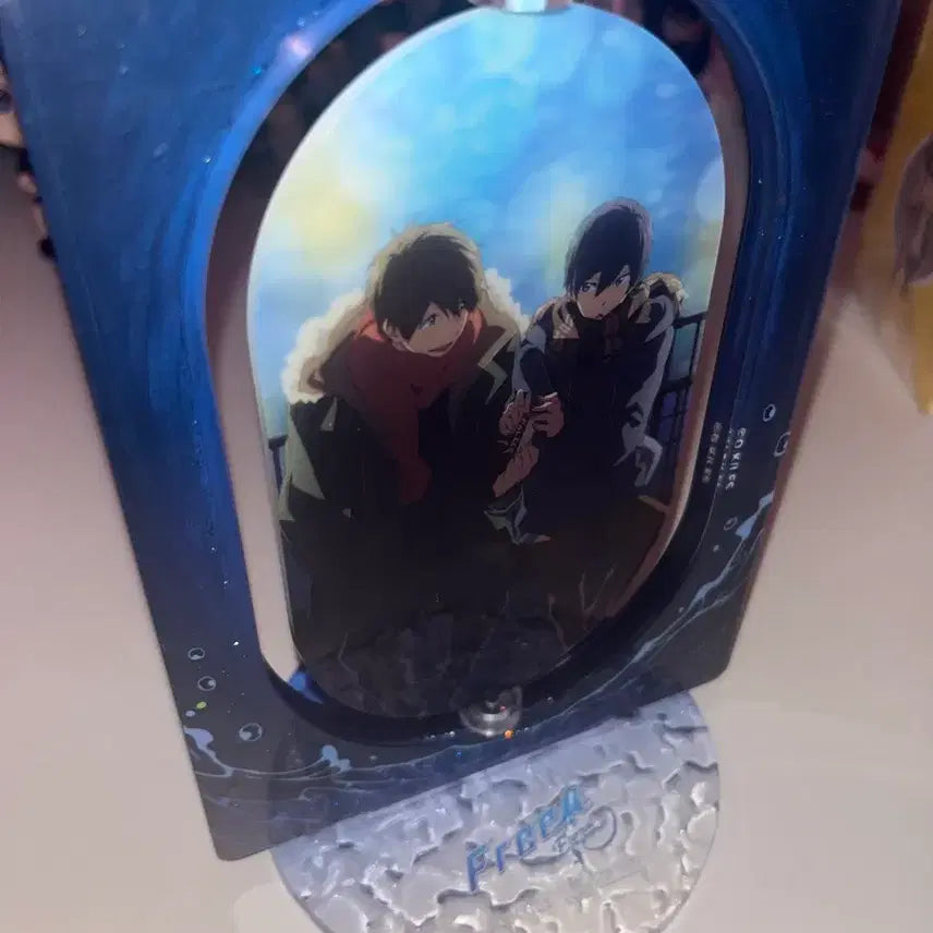 [BUNJANG] Pop Mart Free! Nanase Haruka Makoto Rotating Acrylic Stand / 프리 free 팝마트 쿠지 나나세 하루카 마코토 회전 아크릴 스탠드