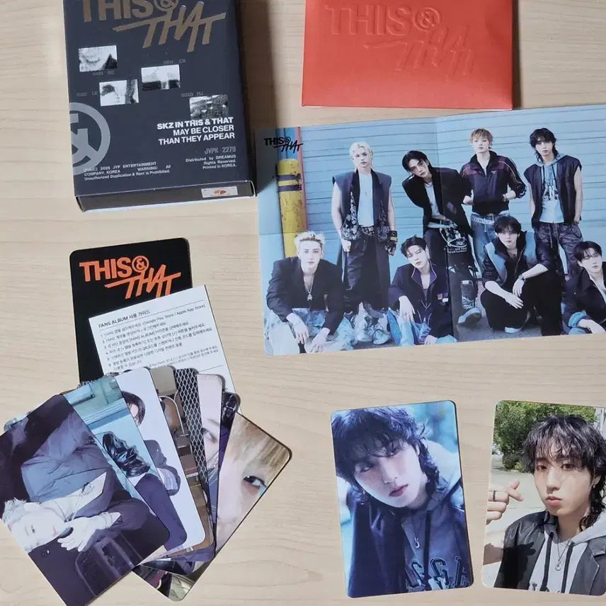 [BUNJANG] Stray Kids THIS &amp; THAT Fans ver. Photocard Set / 스트레이키즈 THIS &amp; THAT FANS ver. 앨범 한 포토카드 세트