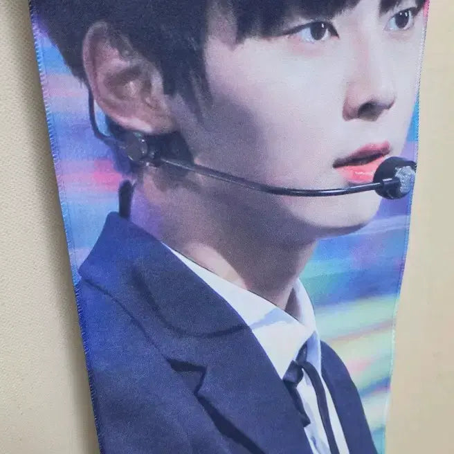 [BUNJANG] Hwang Minhyun Reflective Slogan Banner / 황민현 반사슬로건