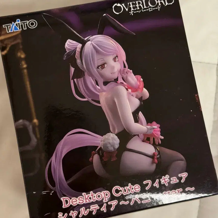 [BUNJANG] Overlord Ainz Ooal Gown Charotte Bunny Ver. Figure / 오버로드 데스크톱 큐트 피규어 샤르티아 바니 Ver.