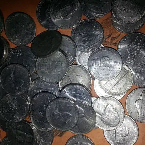 [BUNJANG] US 5-Cent Coins (40 pcs, Used) / 5센트 40개 미국 중고