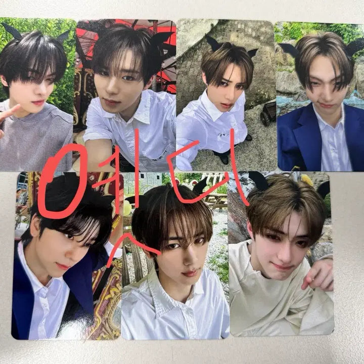 [SOLD OUT] [BUNJANG] ALPHADRIVE1 Showcase Entrance Gift Photocard Set / 알디원 쇼케 입장선물 알파드라이브원 쇼케이스 포카