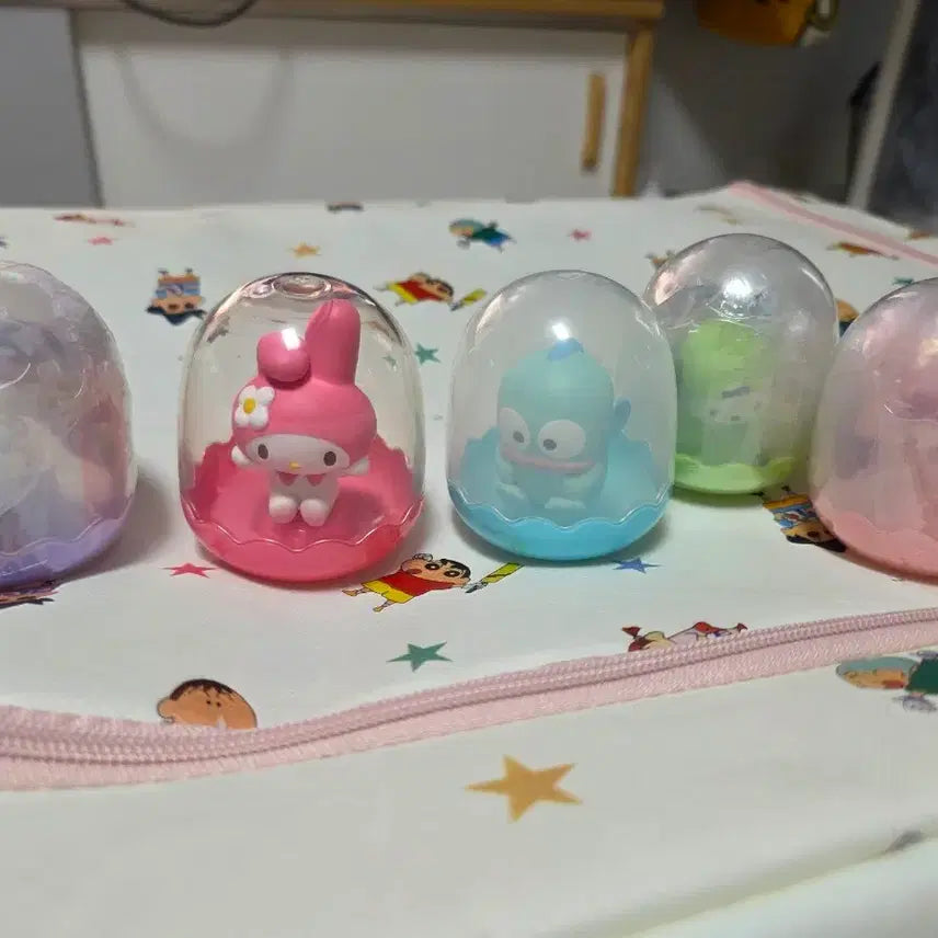 [BUNJANG] Sanrio Characters Capsule Figures Set of 5 / 산리오 캐릭터 캡슐 피규어 5종 세트