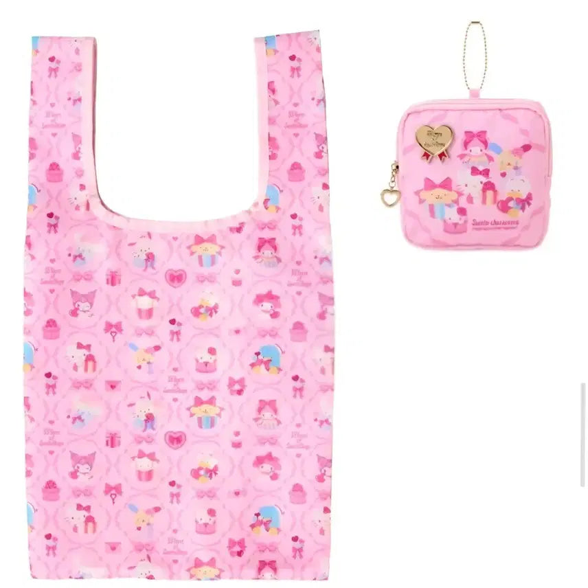 [BUNJANG] Sanrio 55th Anniversary Shopping Bag Eco Bag / 산리오 55주년 기념장바구니 에코백
