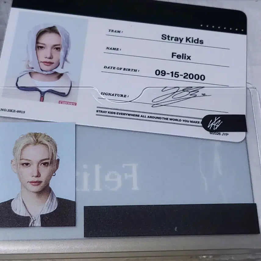 [BUNJANG] Stray Kids Japan Popup Felix ID Photocard / 스트레이키즈 일본 팝업 필릭스  ID 포토카드