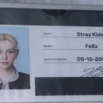 [BUNJANG] Stray Kids Japan Popup Felix ID Photocard / 스트레이키즈 일본 팝업 필릭스  ID 포토카드