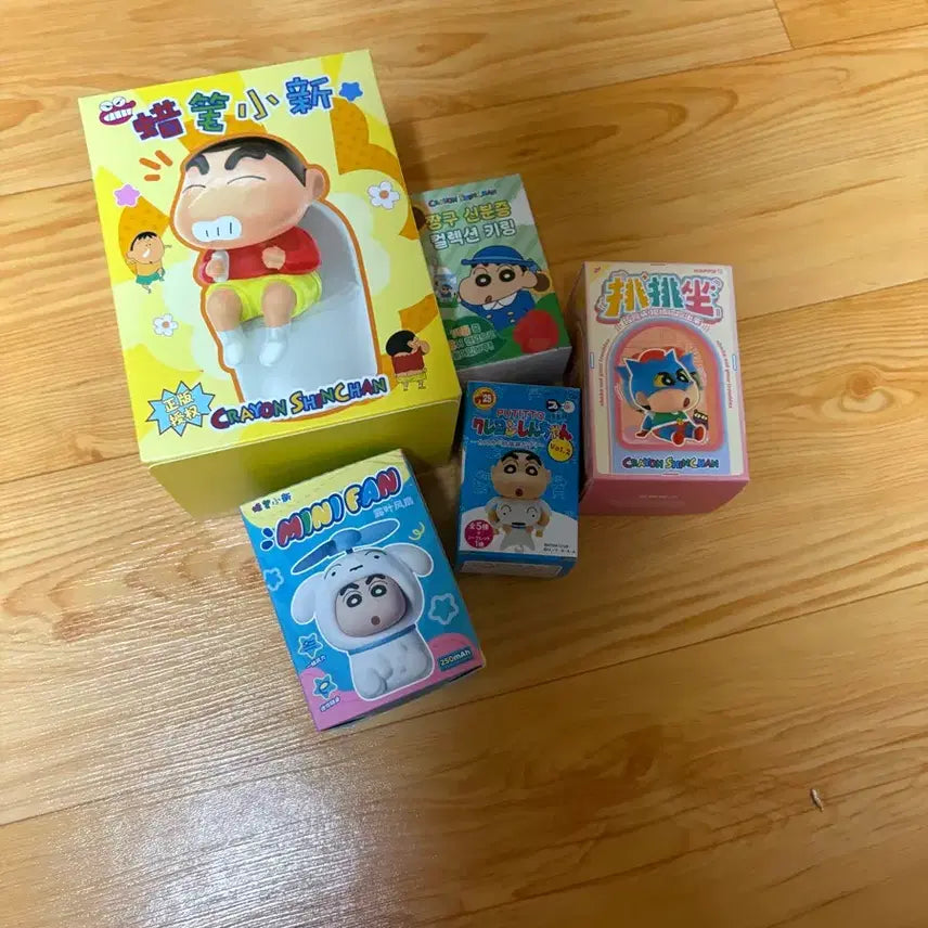 [BUNJANG] Crayon Shin-chan Sealed Bundle Figures / 짱구 피규어 미개봉 일괄