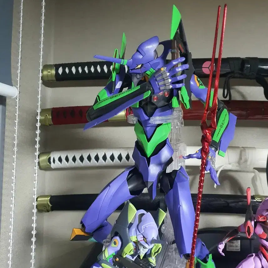 [BUNJANG] DYNACTION Evangelion Unit-01 &amp; Unit-02 Set / DYNACTION 에반게리온 1 2호기 판매합니다