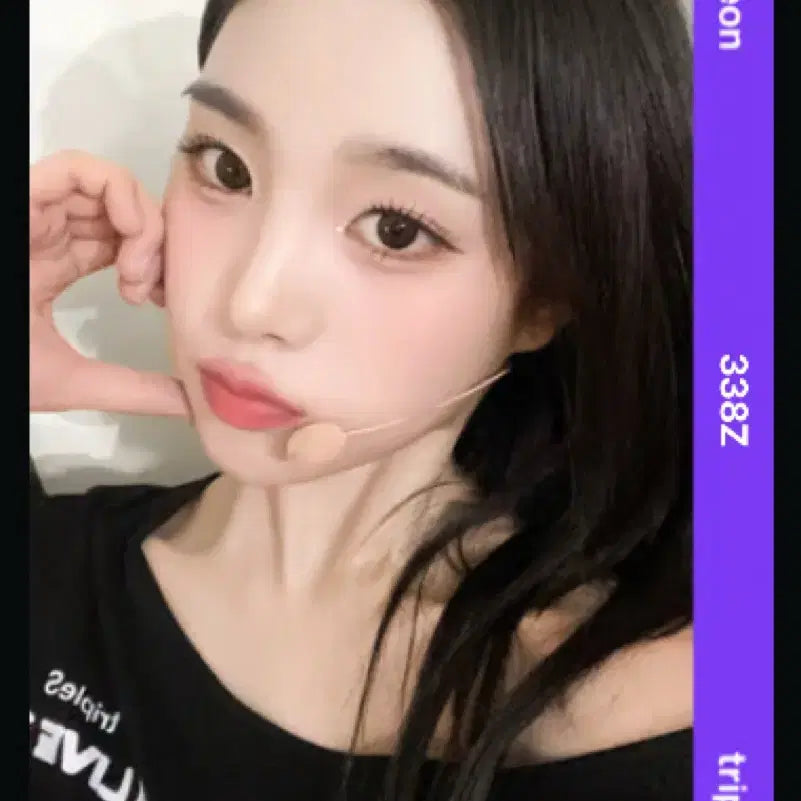 [BUNJANG] tripleS Jiyeon AA338 Hello Live Object Photocard / 트리플에스 지연 aa338 헬로라이브 오브젝트
