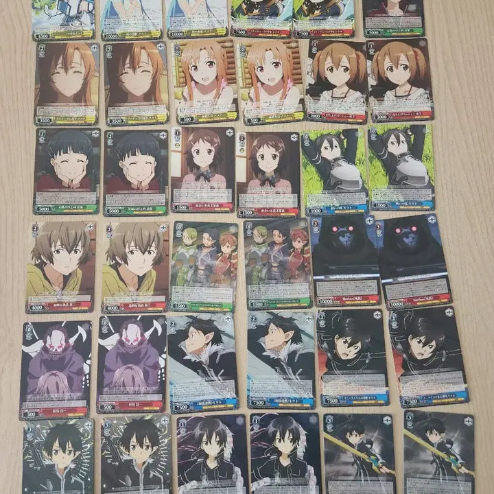 [BUNJANG] Weiss Schwarz Sword Art Online Card Bundle Set / 바이스슈발츠  소드 아트 온라인 카드