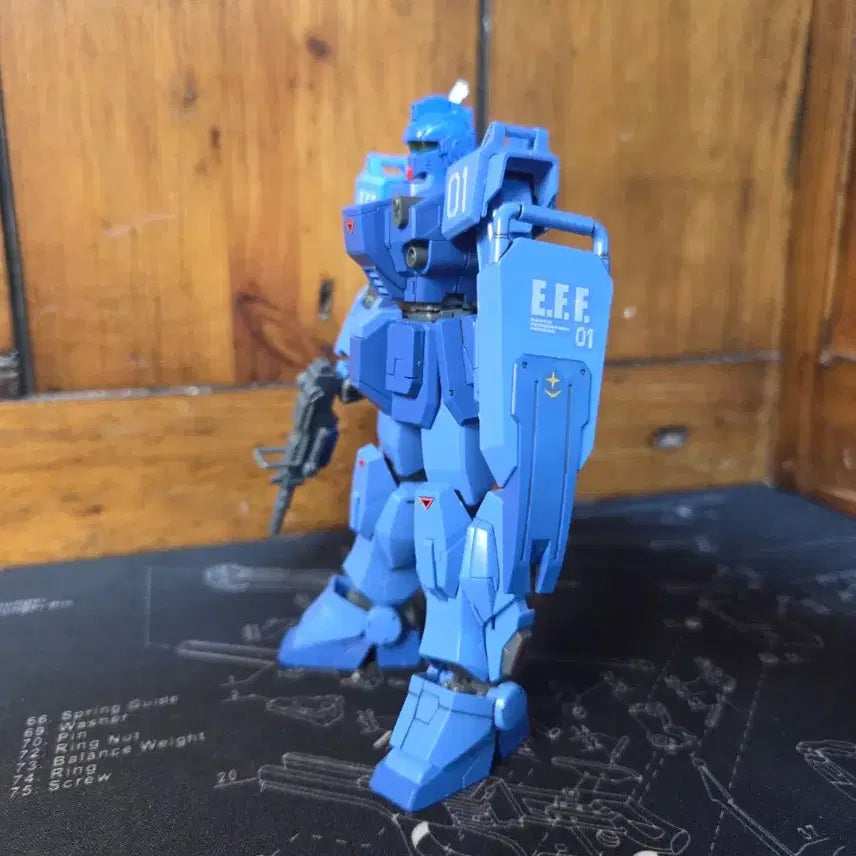 [BUNJANG] Bandai Hobby HG Blue Destiny Unit 1 Model Kit / 건담 건프라 HG 블루 데스트니