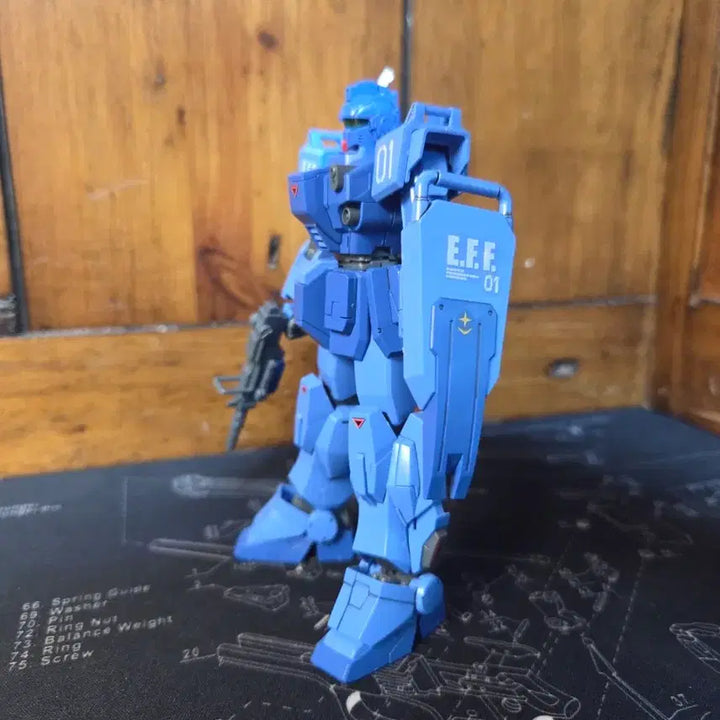 [BUNJANG] Bandai Hobby HG Blue Destiny Unit 1 Model Kit / 건담 건프라 HG 블루 데스트니