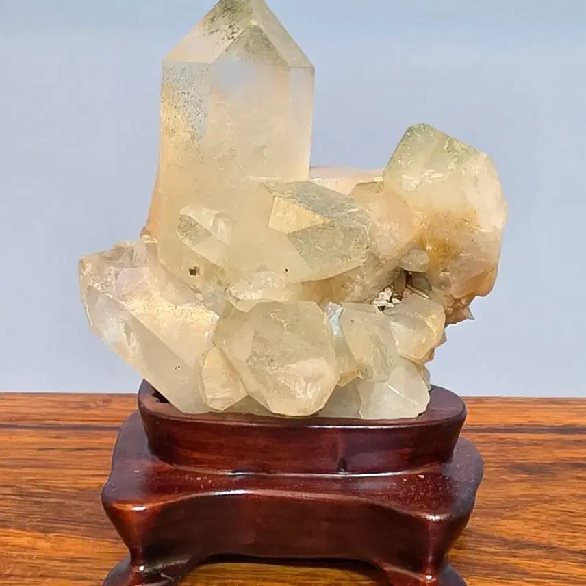 [BUNJANG] Blue Quartz Mineral Stone / 26082509 좋은 기운을 주고 푸른빛이 영롱한 청수정 광물 수석 팝니다