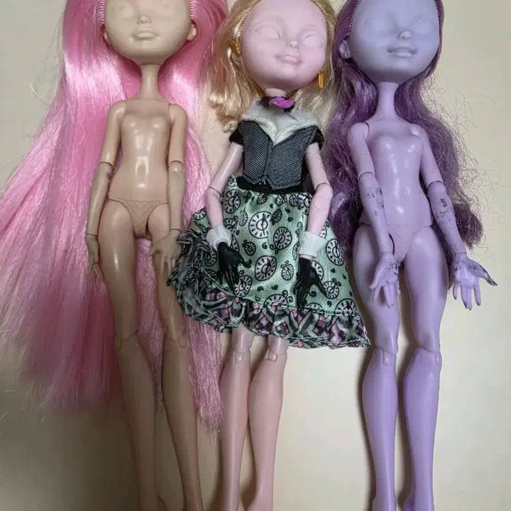 [BUNJANG] Ever After High Dolls Repaint Lot / 에버애프터하이돌 에하돌 리페용 인형