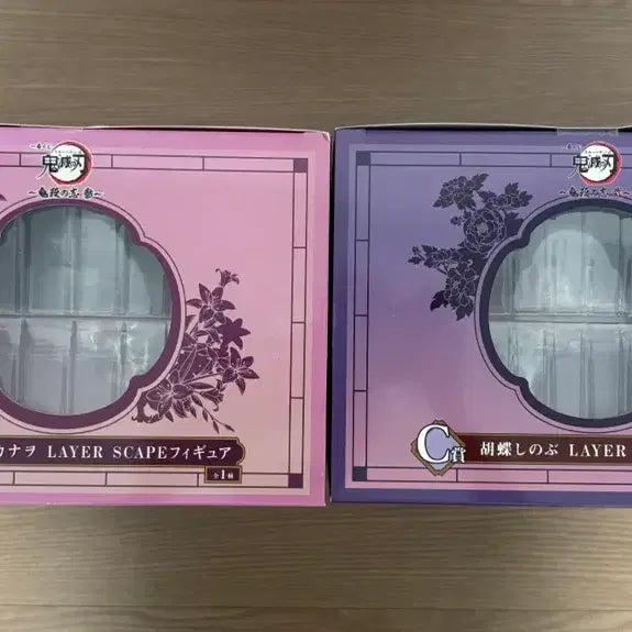 [BUNJANG] Demon Slayer Kanawo &amp; Shinobu Folding Screen Figures Set (Sealed) / (미개봉)귀멸의칼날 제일복권 B상 카나오, C상 시노부 병풍 피규어 일괄판매