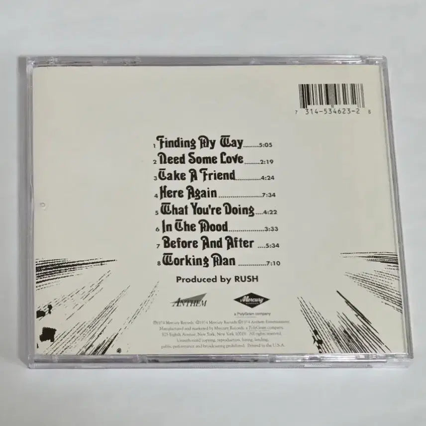 [BUNJANG] Rush - Rush (CD) / 러쉬 러시 Rush 앨범 시디 CD