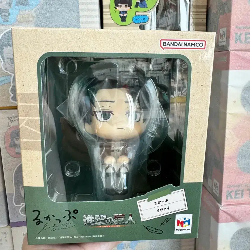 [BUNJANG] Attack on Titan Levi Look Up Figure (Sealed, Cushion Not Included) / 진격의거인 리바이 룩업(미개봉,방석불포)