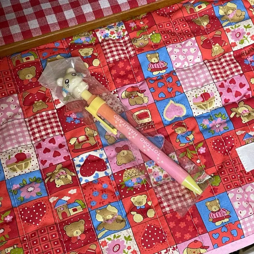 [BUNJANG] Hamtaro Classic Ribbon Ballpoint Pen / 방가방가햄토리 고전 리본 볼펜