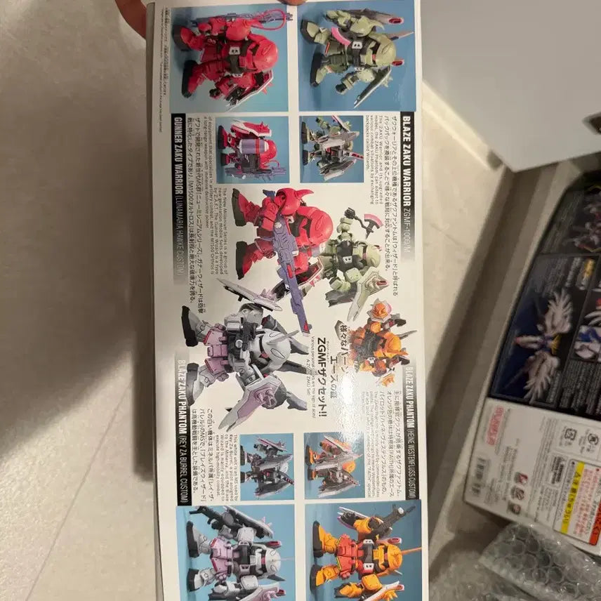 [BUNJANG] Bandai BB Senshi ZGMF Zaku Series Set / 반다이 BB전사 ZGMF 자쿠 시리즈 세트