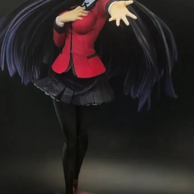 [BUNJANG] Kotobukiya Yumeko Jabami 1/8 Scale Figure Set with 2 Official Kakegurui Acrylic Stands / [코토부키야] 카게구루이 쟈바미 유메코 1/8 스케일 피규어 (표정 파츠 포함) + 정품 아크릴 2종 일괄