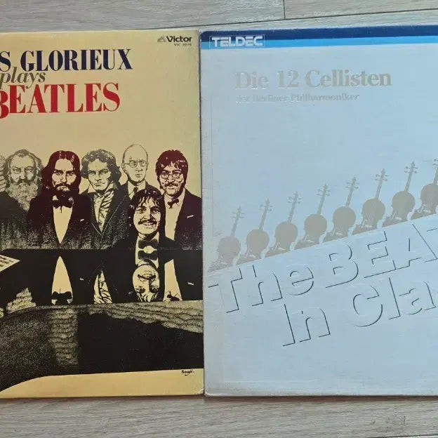 [BUNJANG] The Beatles Hit Songs LP Set (2 Records) / 비틀즈 히트곡 연주 lp 2종