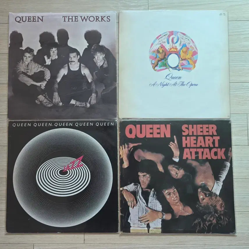 [BUNJANG] Queen LP 4 Album Set / queen lp 4종